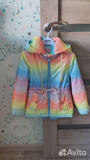Куртка для девочки р.98