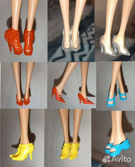 Обувь аксессуары для кукол барби