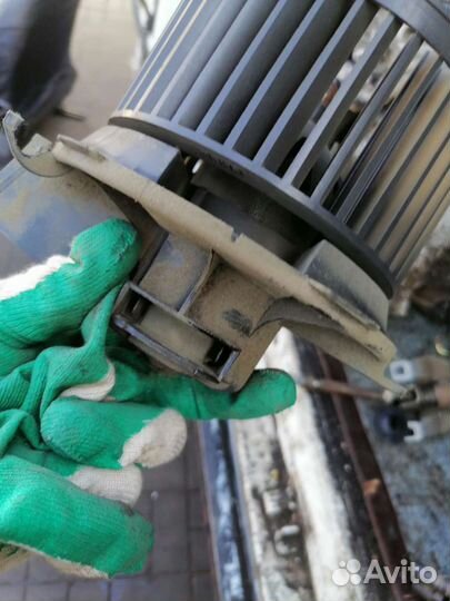 Мотор печки пежо 206