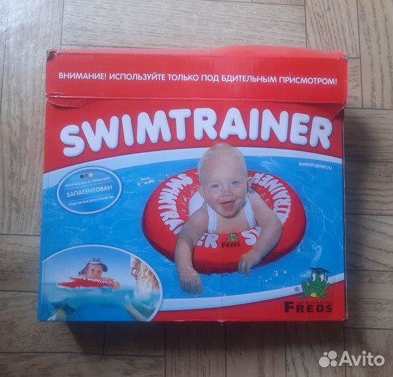 Надувной круг swimtrainer 3 мес. - 4 года
