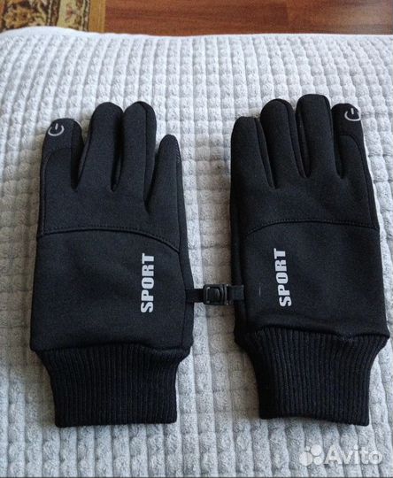 Перчатки мужские зимние новые
