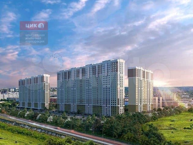 2-к. квартира, 64,8 м², 19/25 эт.