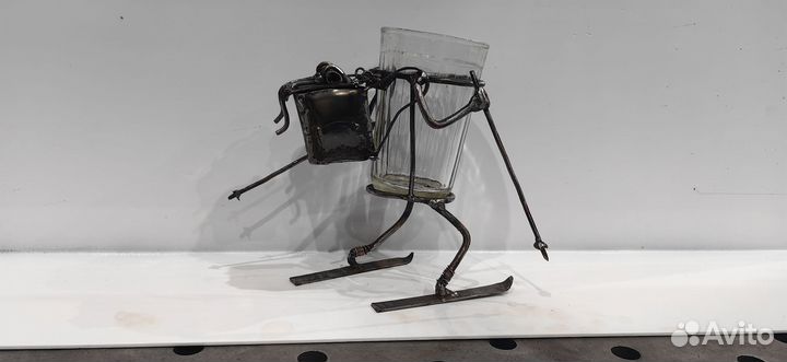 Металлический подстаканник сувенир