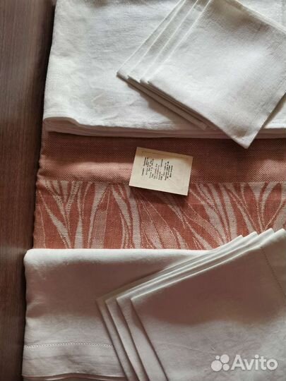 Скатерти льняные СССР