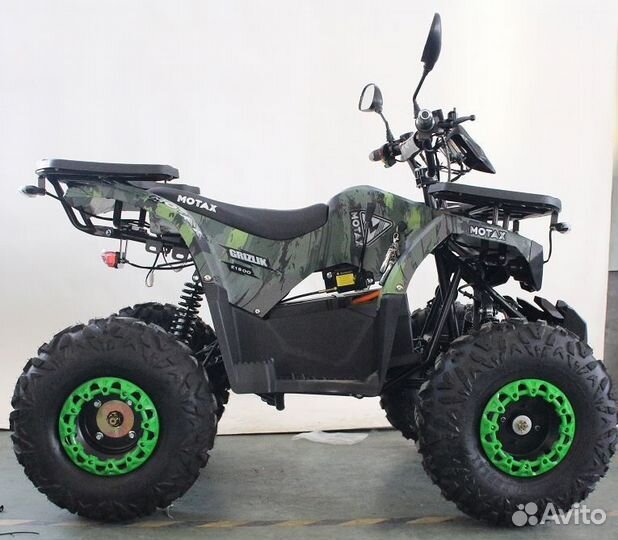 Детский электро квадроцикл motax grizlik E1500 R