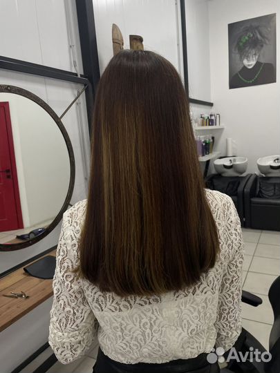 Модель на стрижку,окрашивание
