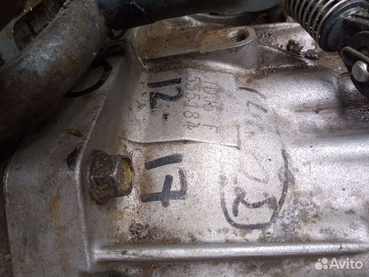 Механическая коробка передач kio Rio TDJ5 Solaris