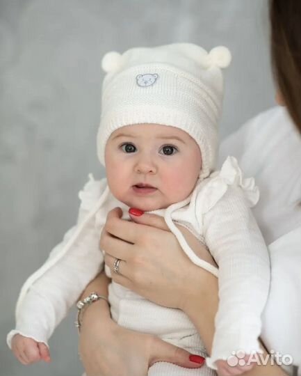 Шапка для новорожденного