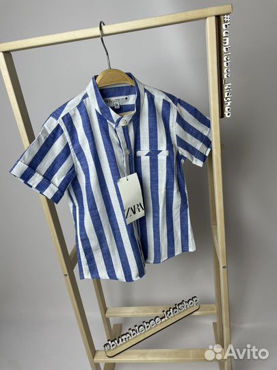 Рубашка zara 98-152