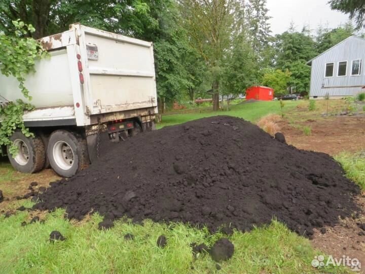 Грунт, чернозем, торф с доставкой от 1 куба (1176)