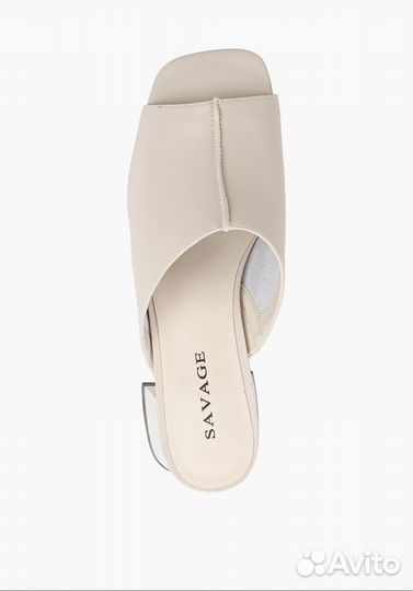 Сабо Savage натуральная кожа