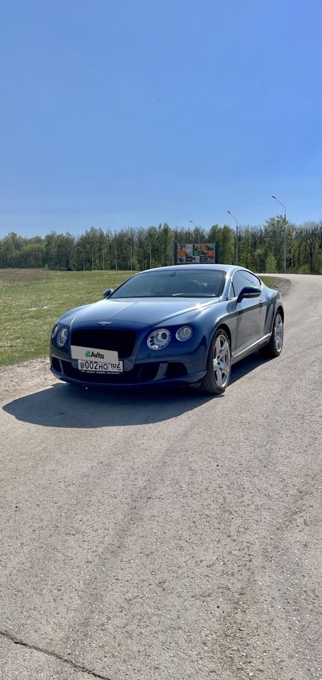 Bentley Continental GT: фото из отзыва