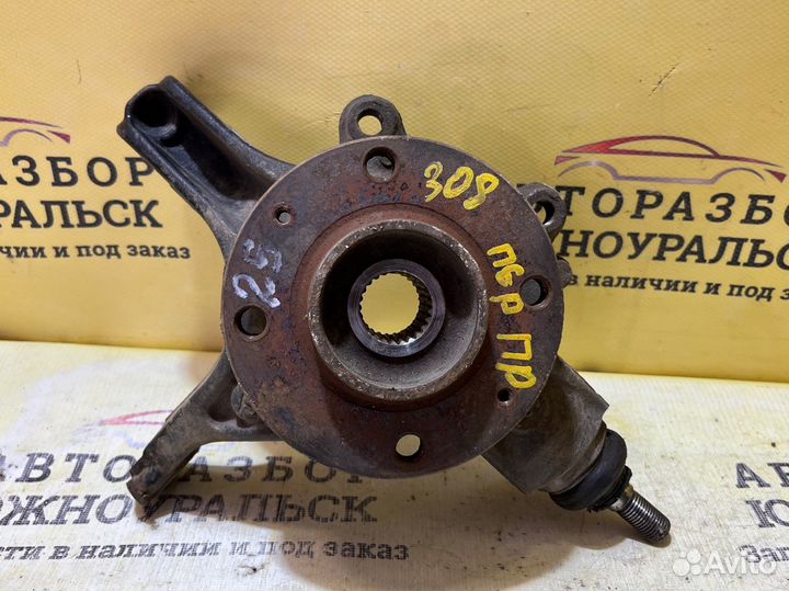 Поворотный кулак правый Peugeot 308 2010