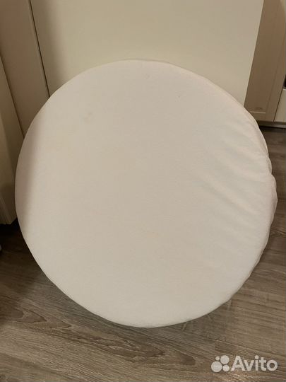 Матрас детский круглый с наматрасником