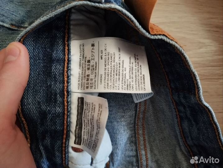 Джинсы levis 501