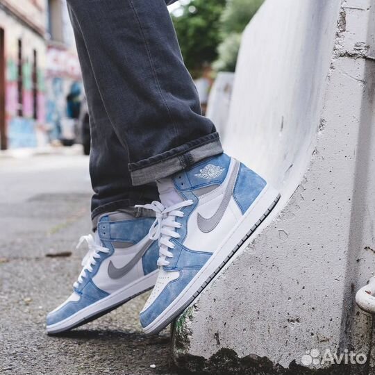 Кроссовки Air Jordan 1 Hyper Royal (36-45)