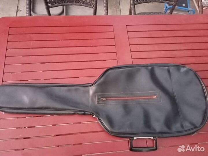 Ретро чехол бас гитара Урал