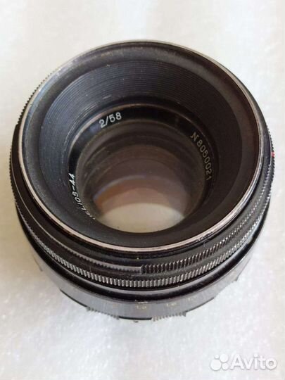 Объектив helios 44