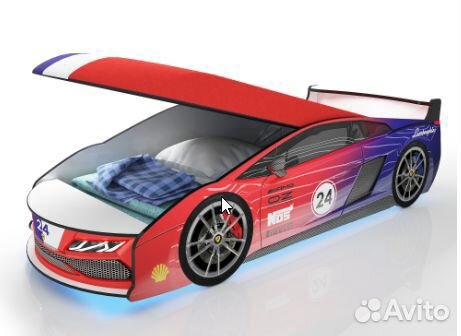 Кровать машина