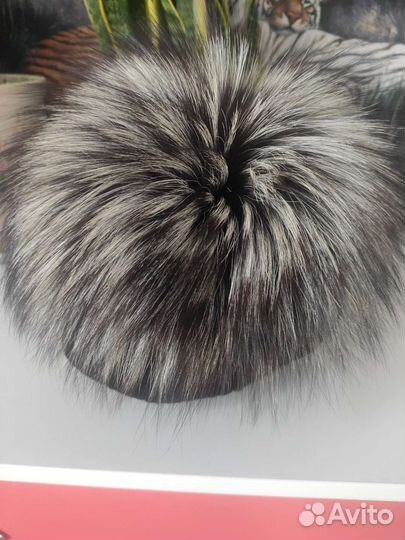 Шапка меховая из чернобурки