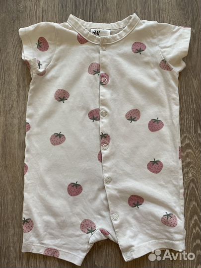 Песочники (ромперы) и слип H&M 68 размер
