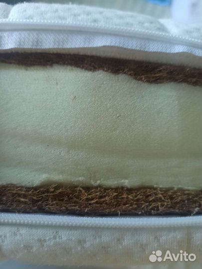 Матрас круглый в кроватку