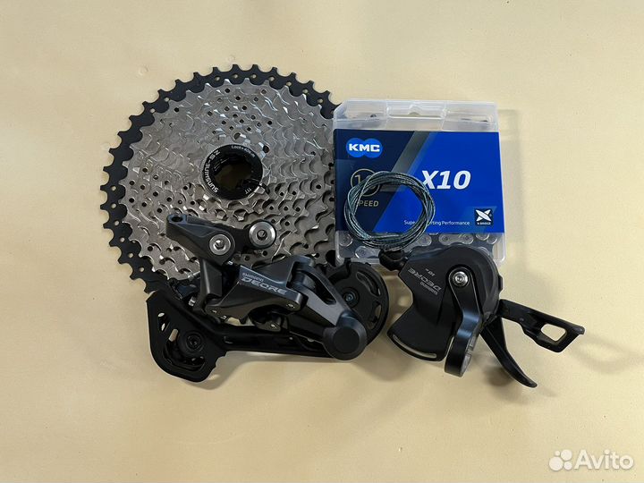 Групсет Shimano Deore m4120 трасмиссия 10 ск