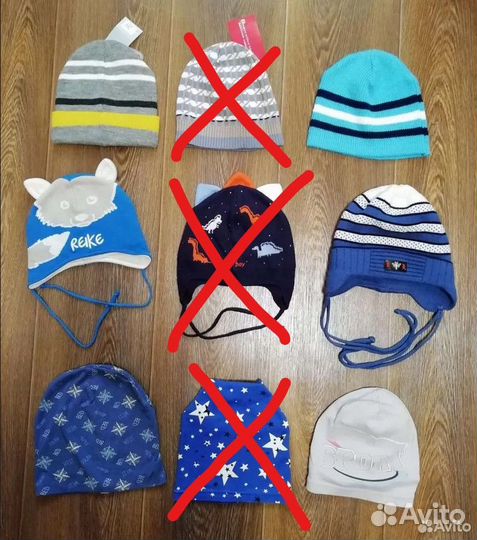 Шапки на весну, р. 48-50