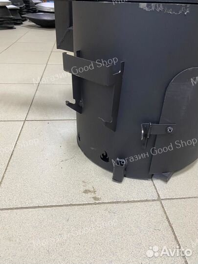 Печь под казан 6-8л с трубой