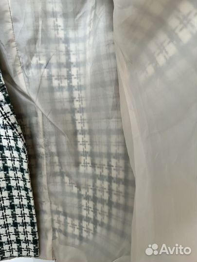 Твидовый жакет новый 42