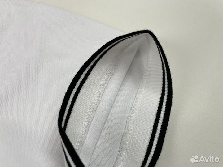 Поло Stone Island Белое