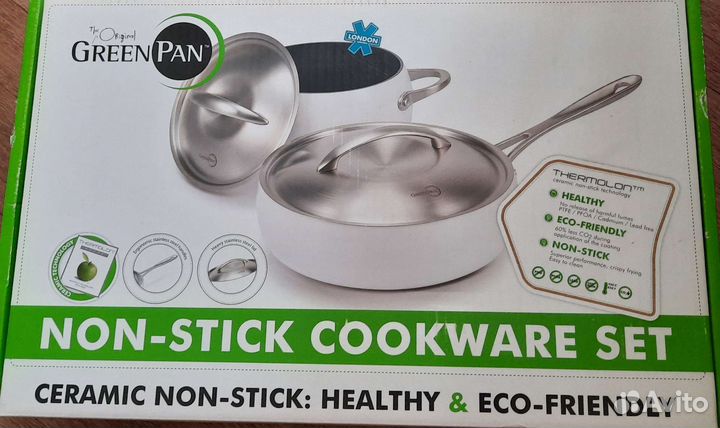 Набор посуды GreenPan новый