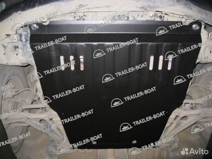 Защита картера и кпп (штамповка) Toyota Platz (XP10) 1999-2005 V-1,5 2WD, 1848