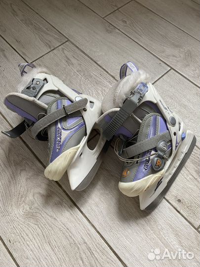 Коньки детские раздвижные р28-31