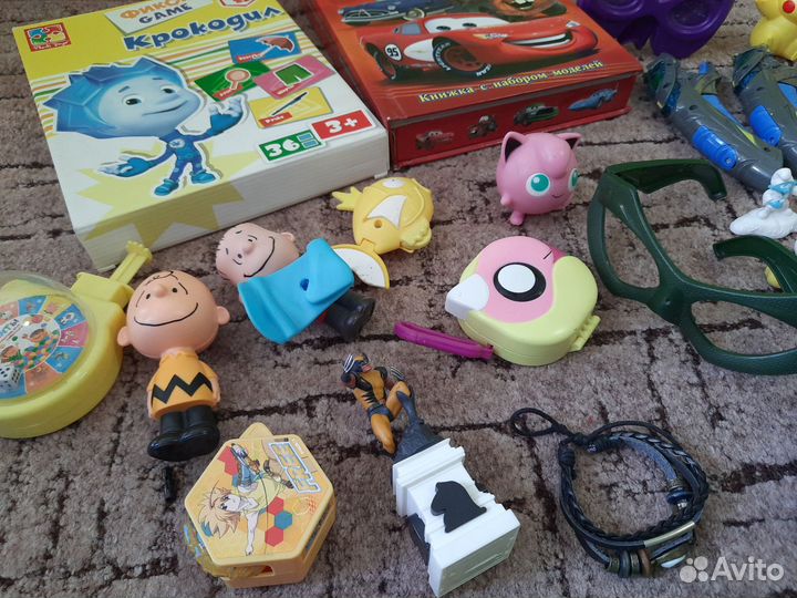 Игры и игрушки из макдака по 50