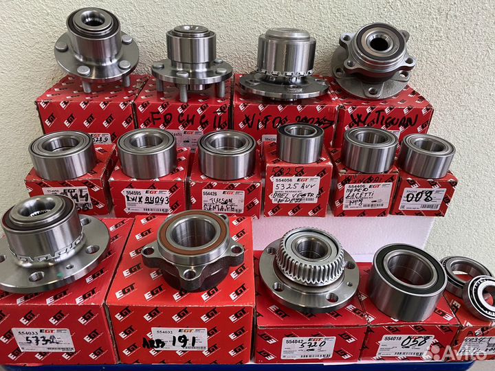 Подшипники “ EGT”- Германия,ступицы передние и зад