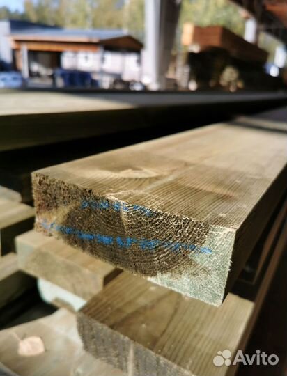 Доска импрегнированная строганая