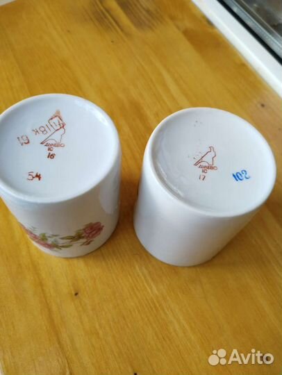 Кружка/бокал СССР без ручки