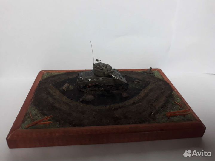 Диорама к/ф ярость 