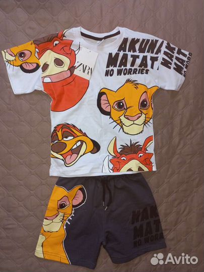 Костюм zara 128, 110