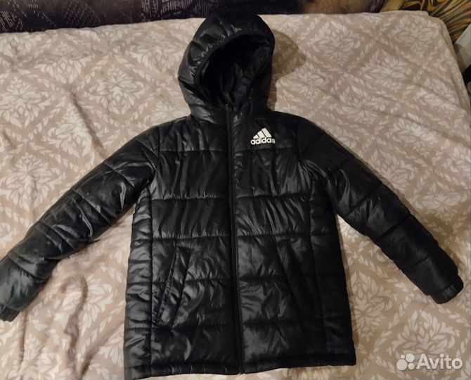 Куртки adidas для мальчика пакетом 128