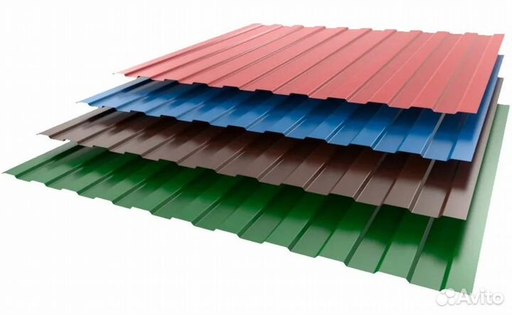 Металлочерепица, Профнастил, Сайдинг, Софиты, евро