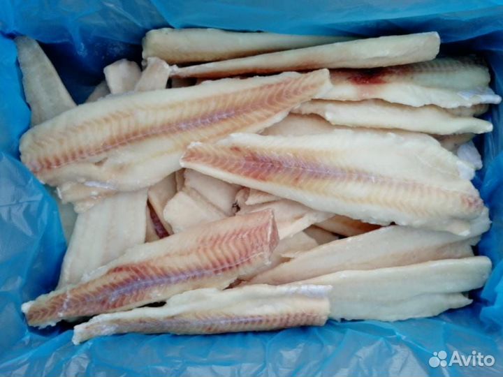 Минтай филе без кожи свежемороженый