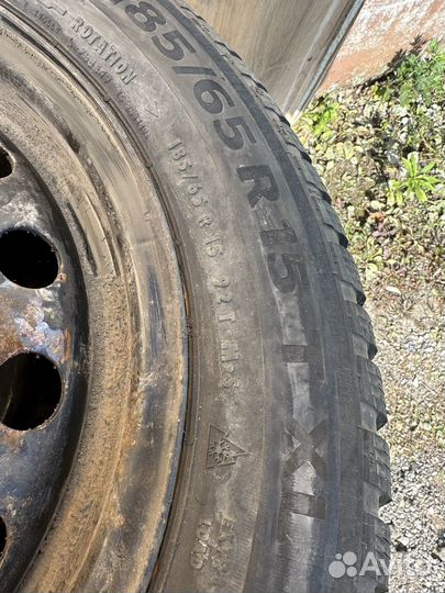 Зимник колеса Kia Rio R15