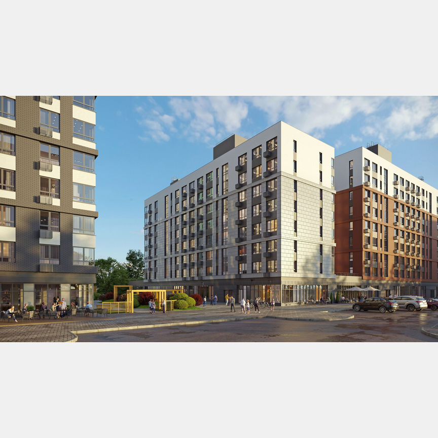 4-к. квартира, 67,1 м², 19/20 эт.