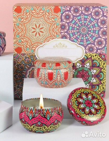 Интерьерные ароматические свечи