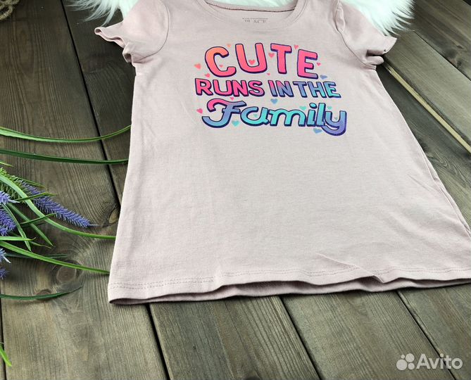 Футболка для девочки хлопок новая
