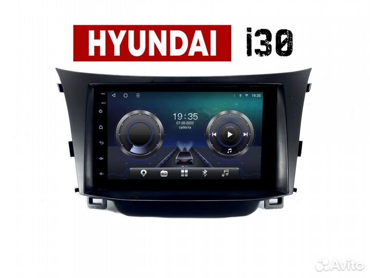 Topway ts7 Hyundai i30 рест LTE CarPlay 2/16гб
