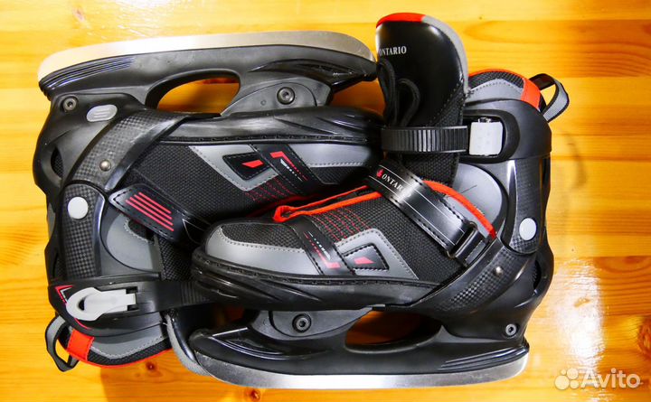 Коньки ontario хоккейные детские 36 размер