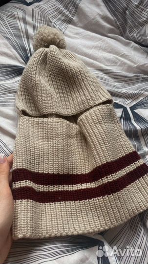 Балаклава вязаная женская